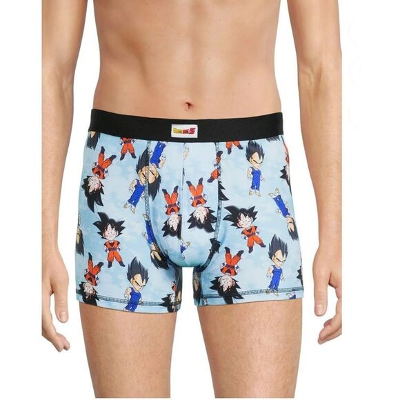 Men’s Naruto Shippuden & Dragonball Z Boxer Briefs Underwear2, 2-Pack, Size S - Picture 8 of 10
